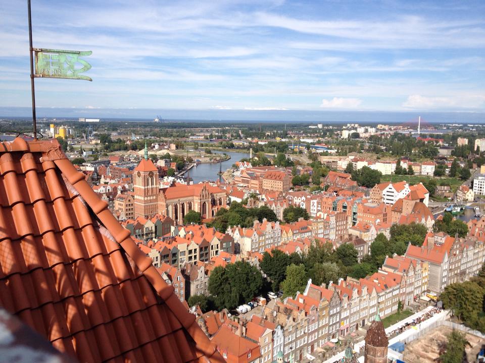 -   Базилика Святой Марии   в Гданьске с возможностью подняться на вершину башни и полюбоваться захватывающей дух панорамой города